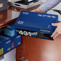 Brother TN431BK Original Standard Yield Laser Toner Cartridge - Black -, BRTTN431BK