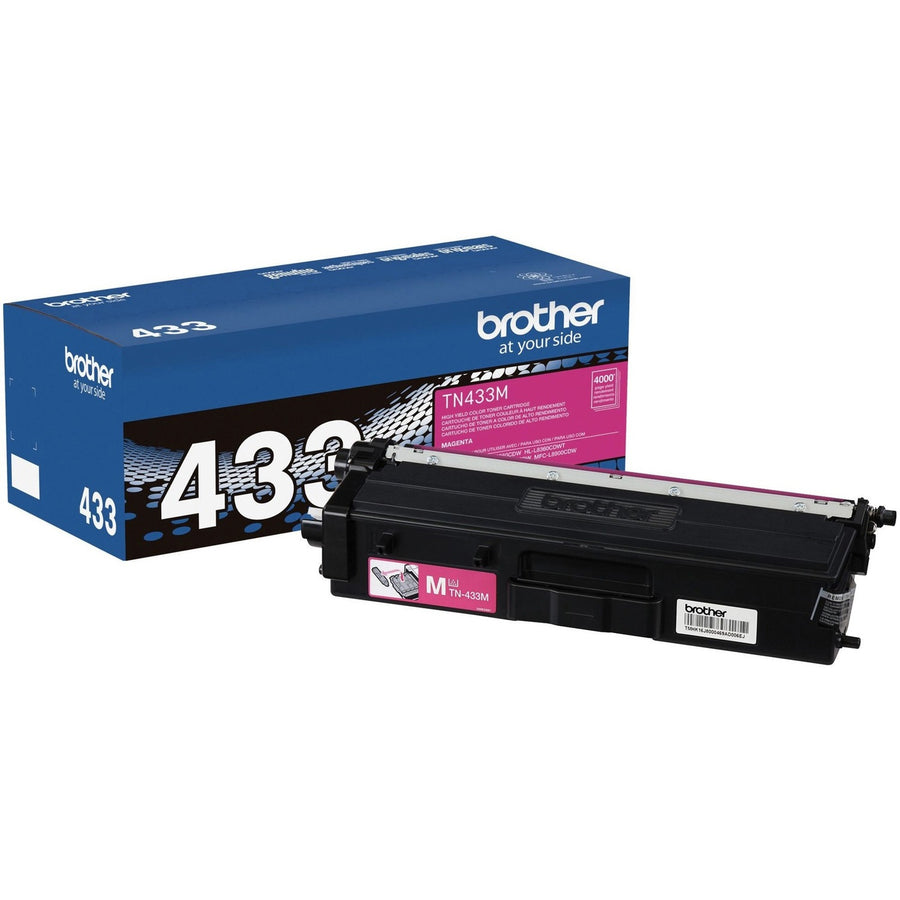 Brother Original High Yield Laser Toner Cartridge - Magenta -, /BX 4BX/CT — view 1