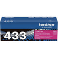 Brother TN433M Original High Yield Laser Toner Cartridge - Magenta -, BRTTN433M