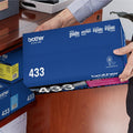 Brother TN433M Original High Yield Laser Toner Cartridge - Magenta -, BRTTN433M