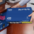 Brother TN433Y Original High Yield Laser Toner Cartridge - Yellow -, BRTTN433Y