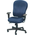 The Raynor Eurotech 4x4xl High Back Task Chair, Dillon Black, EUTFM4080076