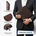 Samsill Letter Pad Folio, Dark Brown, 8 1/2" Width x 11" Length, SAM70836