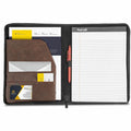 Samsill Letter Pad Folio, Dark Brown, 8 1/2" Width x 11" Length, SAM70836