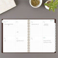 ACCO At-A-Glance Signature Collection Planner, Brown, 8 1/2", AAGYP90509
