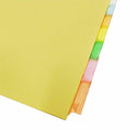 Business Source Insertable Tab Ring Binder Indexes, Multicolor, 50 / Box, BSN36693BX