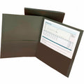 Business Source Letter Portfolio, Gray, 8 1/2" Width x 11" Length, 1 Box, BSN78553