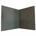 Business Source Letter Portfolio, Gray, 8 1/2" Width x 11" Length, 1 Box, BSN78553