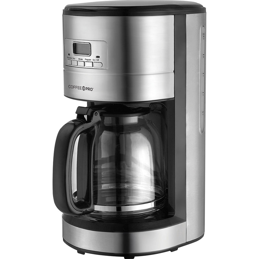 Coffee Pro 10-12 Cup Stainless Steel Brewer, CFPCPCM4276