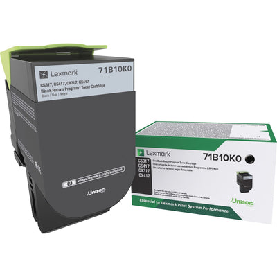 Xerox Lexmark Unison Original Laser Toner Cartridge - Black -, LEX71B10K0