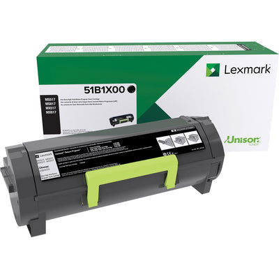 Xerox Lexmark Original Extra High Yield Laser Toner Cartridge -, LEX51B1X00