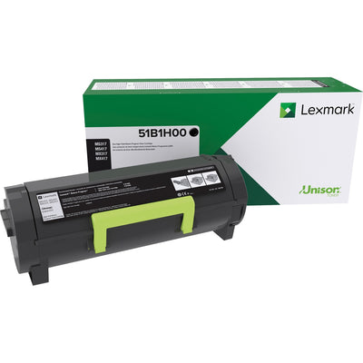 Xerox Lexmark Original High Yield Laser Toner Cartridge -, LEX51B1H00