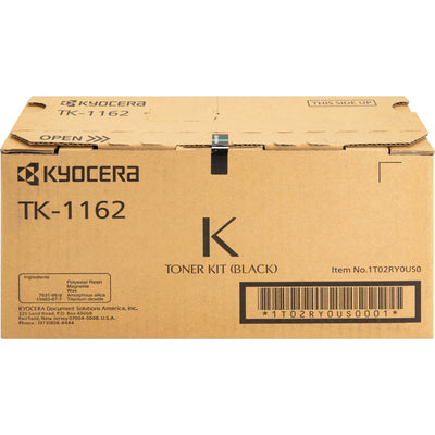 Kyocera TK-1162 Original Laser Toner Cartridge - Black -, KYOTK1162