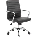 Norstar Office Boss Task Chair, Black, BOPB436CCP