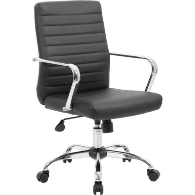 Norstar Office Boss Task Chair, Black, BOPB436CCP