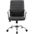 Norstar Office Boss Task Chair, Black, BOPB436CCP