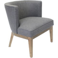 Norstar Office Boss Accent Chair, Beige, Slate Gray, BOPB529DWSG