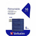 Verbatim America 16GB USB Flash Drive - 5pk - Blue, 5 / Pack, VER99810