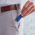 Verbatim America 16GB USB Flash Drive - 5pk - Blue, 5 / Pack, VER99810
