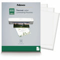 Fellowes Letter-Size Thermal Laminating Pouches, Clear, 1 Pack, FEL5743401