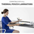 Fellowes Letter-Size Thermal Laminating Pouches, Clear, 1 Pack, FEL5743501