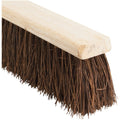 Genuine Joe 24" Push Broomhead, Brown, GJO99652
