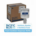 Georgia Pacific Pacific Blue Ultra Hand Sanitizer Foam Refill, Clear, 4 / Carton, GPC43335