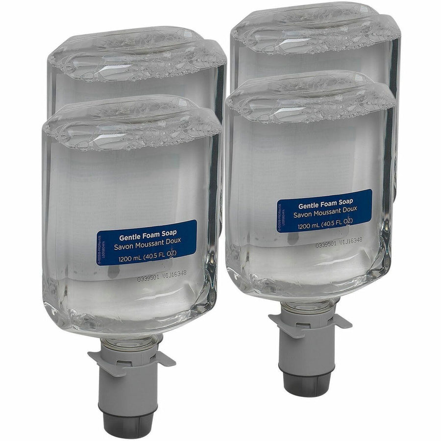 Pacific Blue Ultra Gentle Foam Soap Manual Dispenser Refills, Clear, Fragrance-free, 4 / Carton, GPC43714