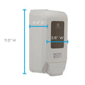 Georgia Pacific . Pacific Blue Ultra Foaming Hand Soap/Hand Sanitizer Wall-Mounted Manual Dispenser, White, GPC53058
