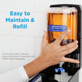 Georgia Pacific . Pacific Blue Ultra Foaming Hand Soap/Hand Sanitizer Wall-Mounted Manual Dispenser, White, GPC53058
