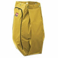 Rubbermaid Commercial 34 Gal Vinyl Bag for High Capacity Janitorial Cleaning Carts, Yellow, RCP1966881