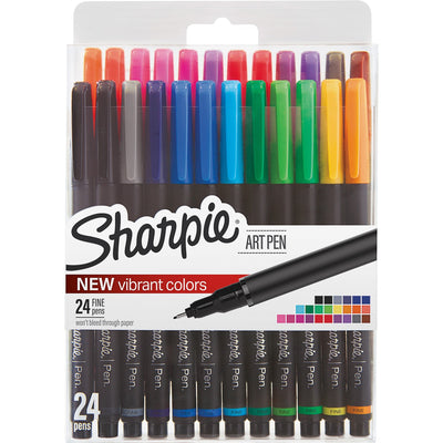 Newell Sharpie Fine Point Art Pens, 24 / Pack, SAN1983967