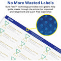Avery 1-1/3" x 4" Labels, Ultrahold, 7,000 Labels (95522), Matte, 1 Box, AVE95522