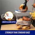 Genuine Joe Food Storage Bags, Clear, 40 / Box, GJO11574