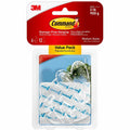 3M Command Medium Hooks, Clear, 1 Pack, MMM17091CLR6ES