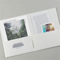 Avery Letter Pocket Folder, White, 8 1/2" Width x 11" Length, 5 / Carton, AVE47991CT