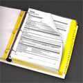 Avery 2" Heavy-Duty Industrial SDS Binder - One-Touch Rings, Red, 8 1/2" Width x 11" Length, AVE18951