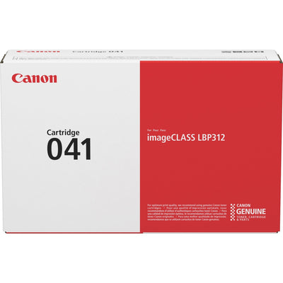 Canon 041 Original Standard Yield Laser Toner Cartridge - Black -, CNMCRTDG041