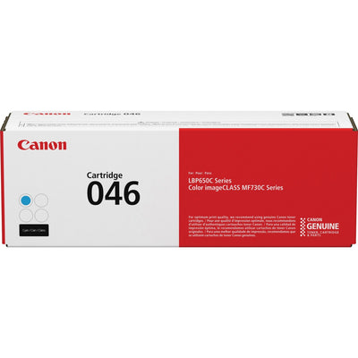 Canon 046 Original Standard Yield Laser Toner Cartridge - Cyan -, CNMCRTDG046C