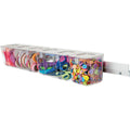 Deflecto Stackable Caddy Organizer Multi-Pack Bundle, White, 1 Set, DEF329003BB