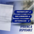 Genuine Joe Food Storage Bags, Clear, 1 Box, GJO11573
