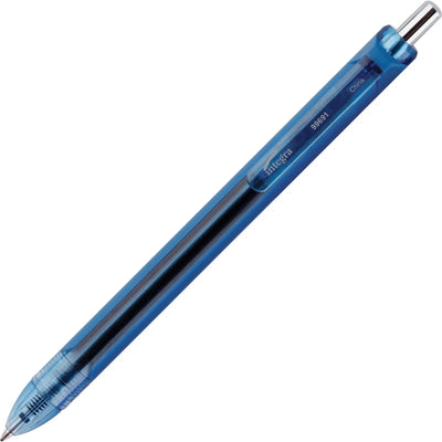 Integra Quick Dry Gel Ink Retractable Pen, 1 Dozen, ITA99691