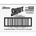 S. C. Johnson & Son Shout Wipes Instant Stain Remover, White, 80 / Carton, SJN686661