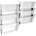 ERA Storex Stacking Wall Pocket, Clear, STX70207U06C