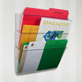 ERA Group Storex Stacking Wall Pocket, Clear, STX70213U06C