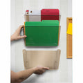 ERA Group Storex Stacking Wall Pocket Set, Smoke, 3 / Set, STX70246U06C