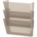 ERA Group Storex Stacking Wall Pocket Set, Smoke, 3 / Set, STX70246U06C