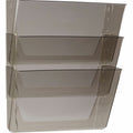 ERA Group Storex Stacking Wall Pocket Set, Smoke, 3 / Set, STX70246U06C