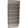 ERA Storex Stacking Wall Pocket Set, Smoke, 7 / Set, STX70260U01C