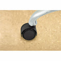 Master Caster Duet Noiseless Chair Mat Casters, Matte Black, 1 Set, MAS64328